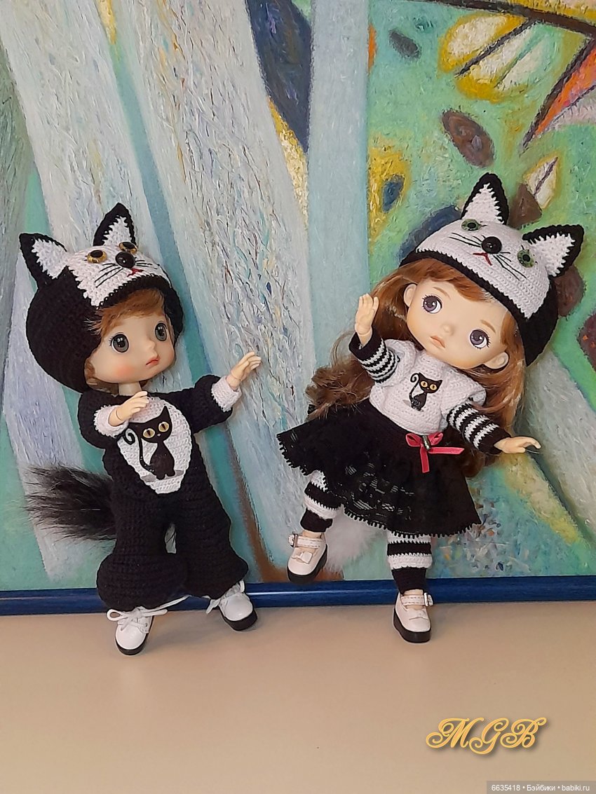 "Пушистые хвосты" — Одежда и обувь для кукол своими руками: фото (фото 6)