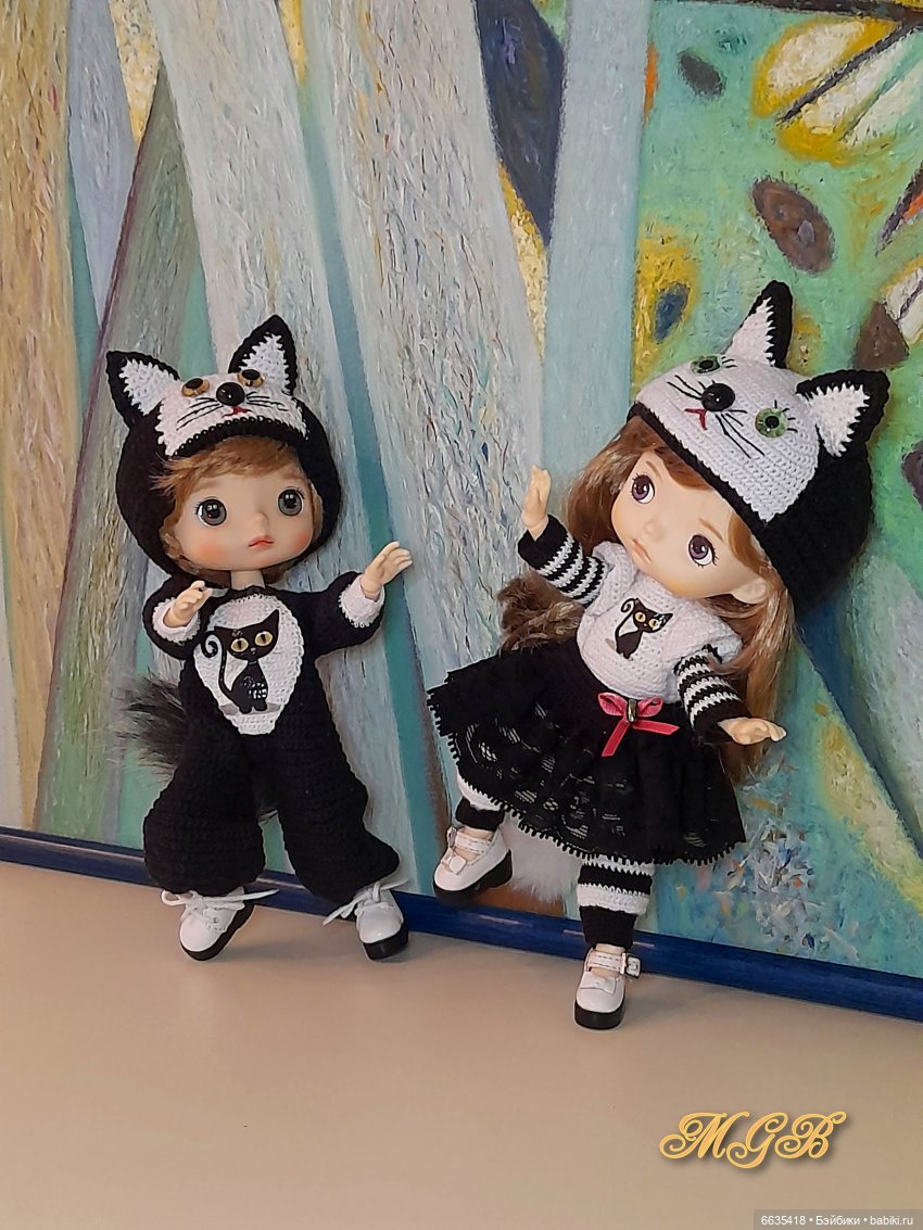 "Пушистые хвосты" — Одежда и обувь для кукол своими руками: фото (фото 3)