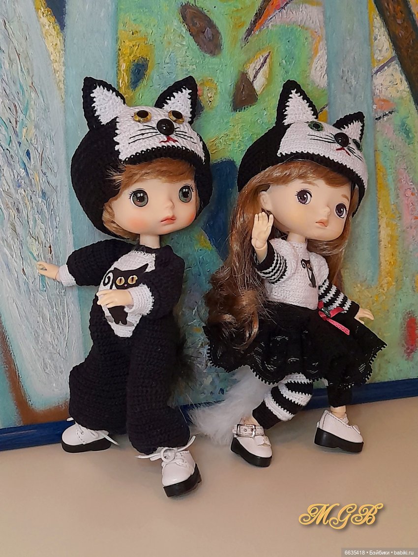 "Пушистые хвосты" — Одежда и обувь для кукол своими руками: фото (фото 7)