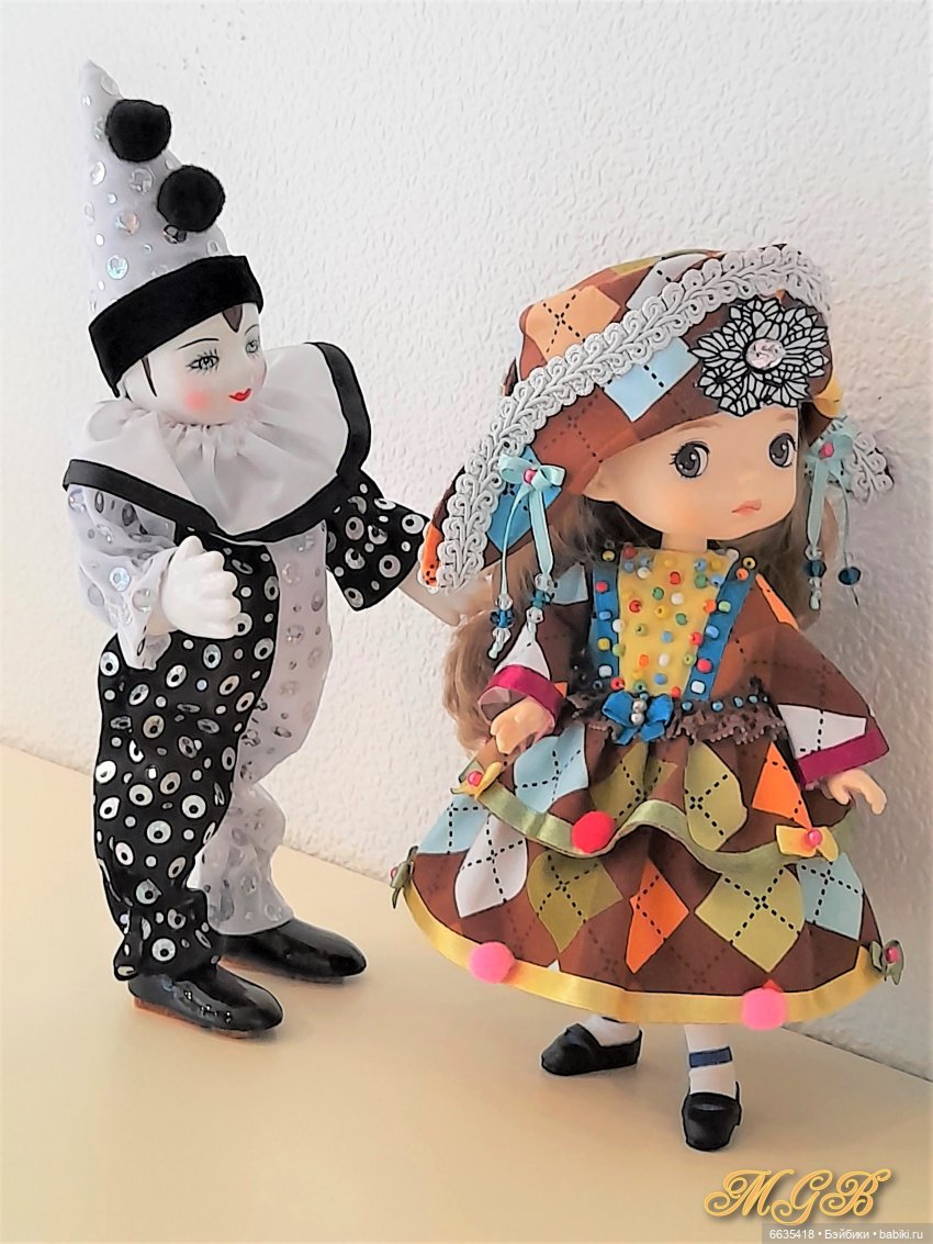 Пьеро, Арлекин и Коломбина | Бэйбики Пьеро, Арлекин и Коломбина (фото 10)