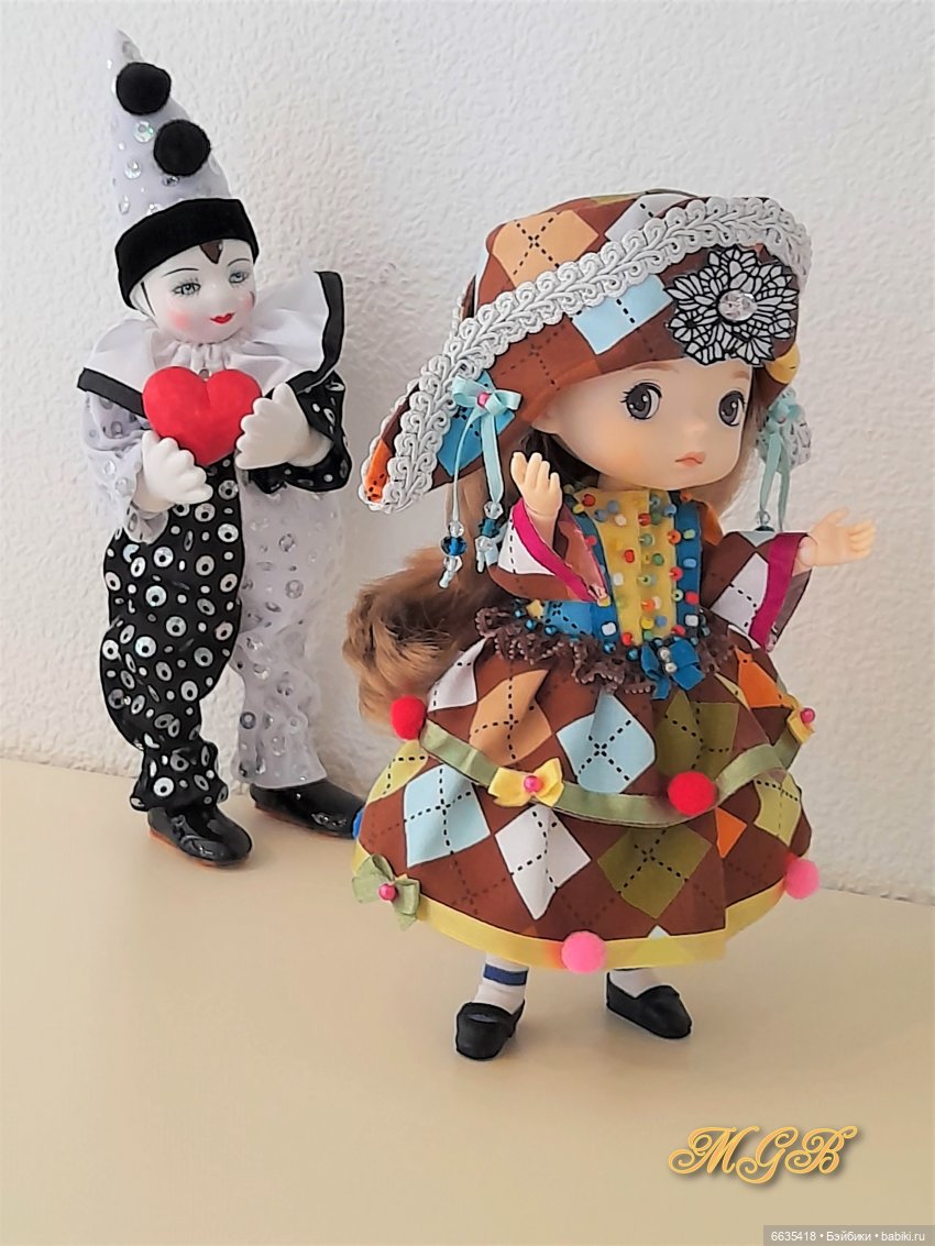 Пьеро, Арлекин и Коломбина | Бэйбики Пьеро, Арлекин и Коломбина (фото 8)