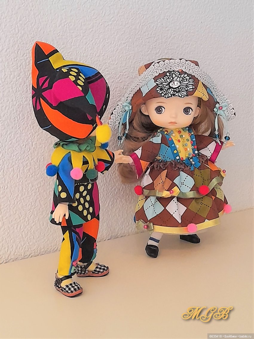 Пьеро, Арлекин и Коломбина | Бэйбики Пьеро, Арлекин и Коломбина