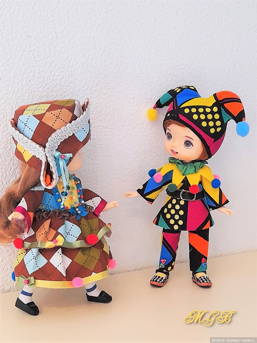 Пьеро, Арлекин и Коломбина | Бэйбики Пьеро, Арлекин и Коломбина