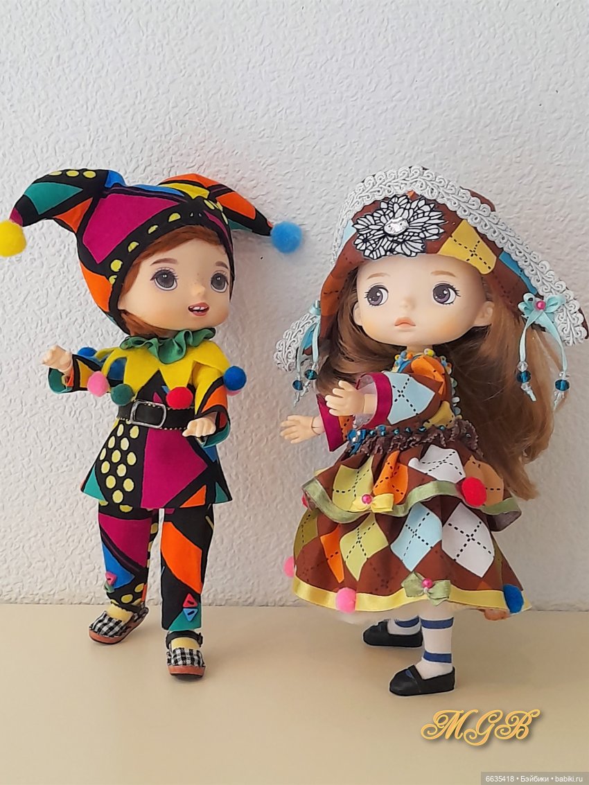 Пьеро, Арлекин и Коломбина | Бэйбики Пьеро, Арлекин и Коломбина