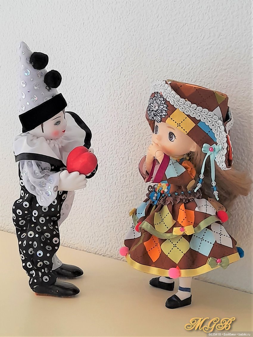 Пьеро, Арлекин и Коломбина | Бэйбики Пьеро, Арлекин и Коломбина (фото 7)