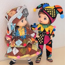 Пьеро, Арлекин и Коломбина