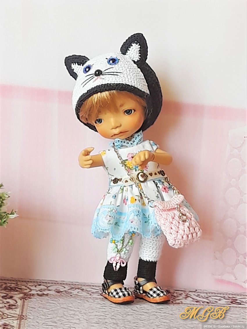 Кошка - Модница — Одежда и обувь для кукол своими руками: фото