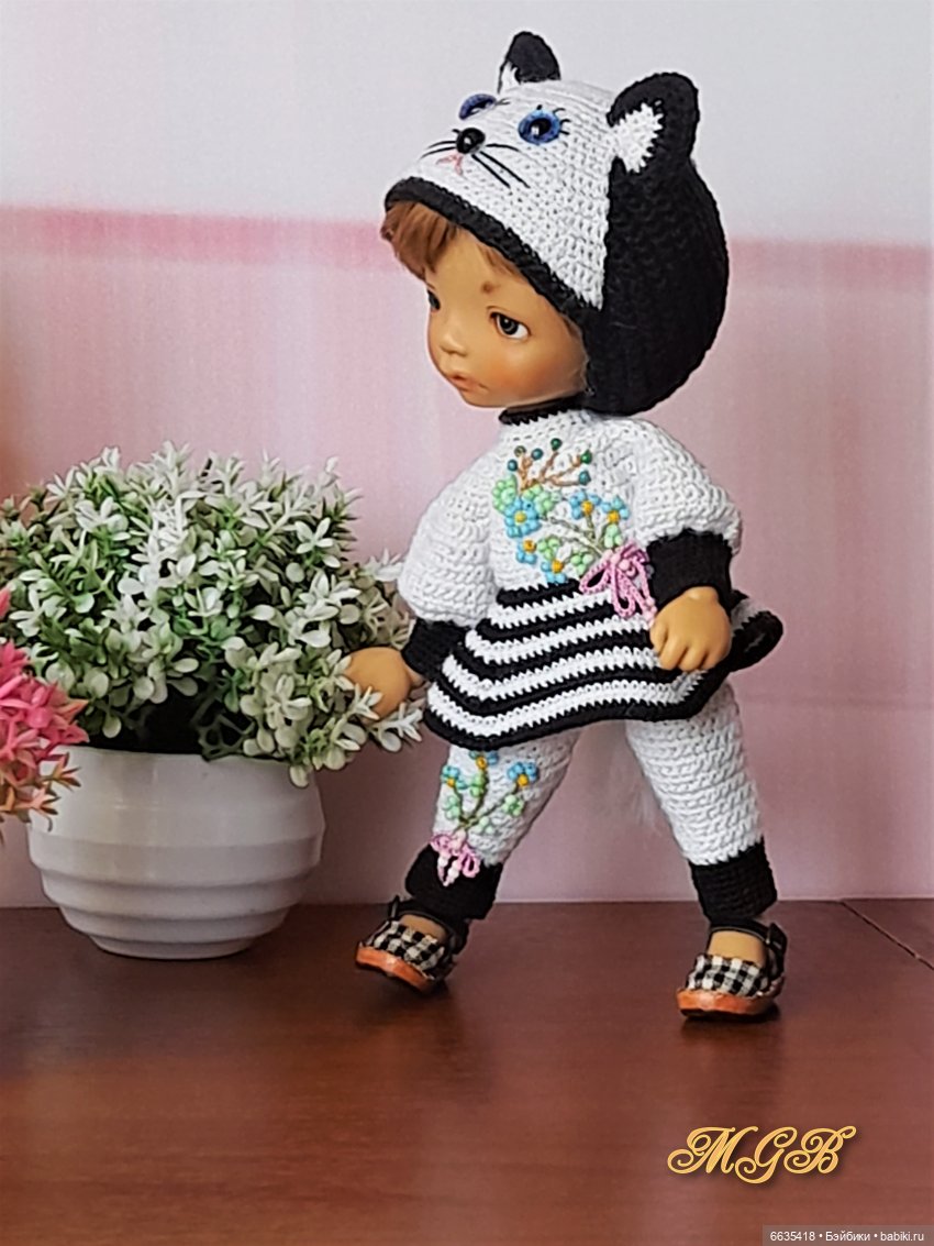 Кошка - Модница — Одежда и обувь для кукол своими руками: фото (фото 3)