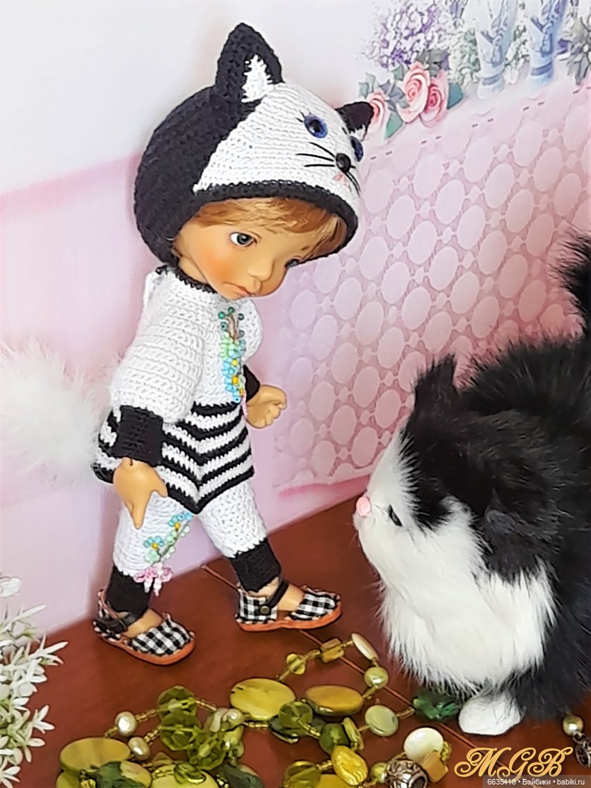 Кошка - Модница — Одежда и обувь для кукол своими руками: фото