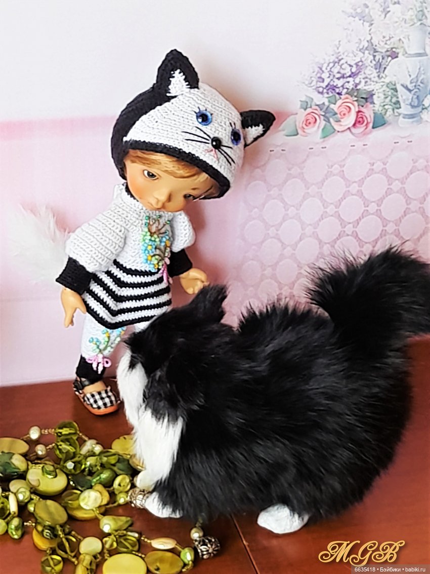 Кошка - Модница — Одежда и обувь для кукол своими руками: фото