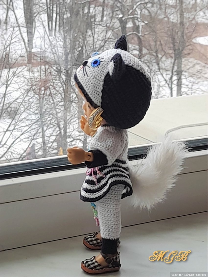 Кошка - Модница — Одежда и обувь для кукол своими руками: фото