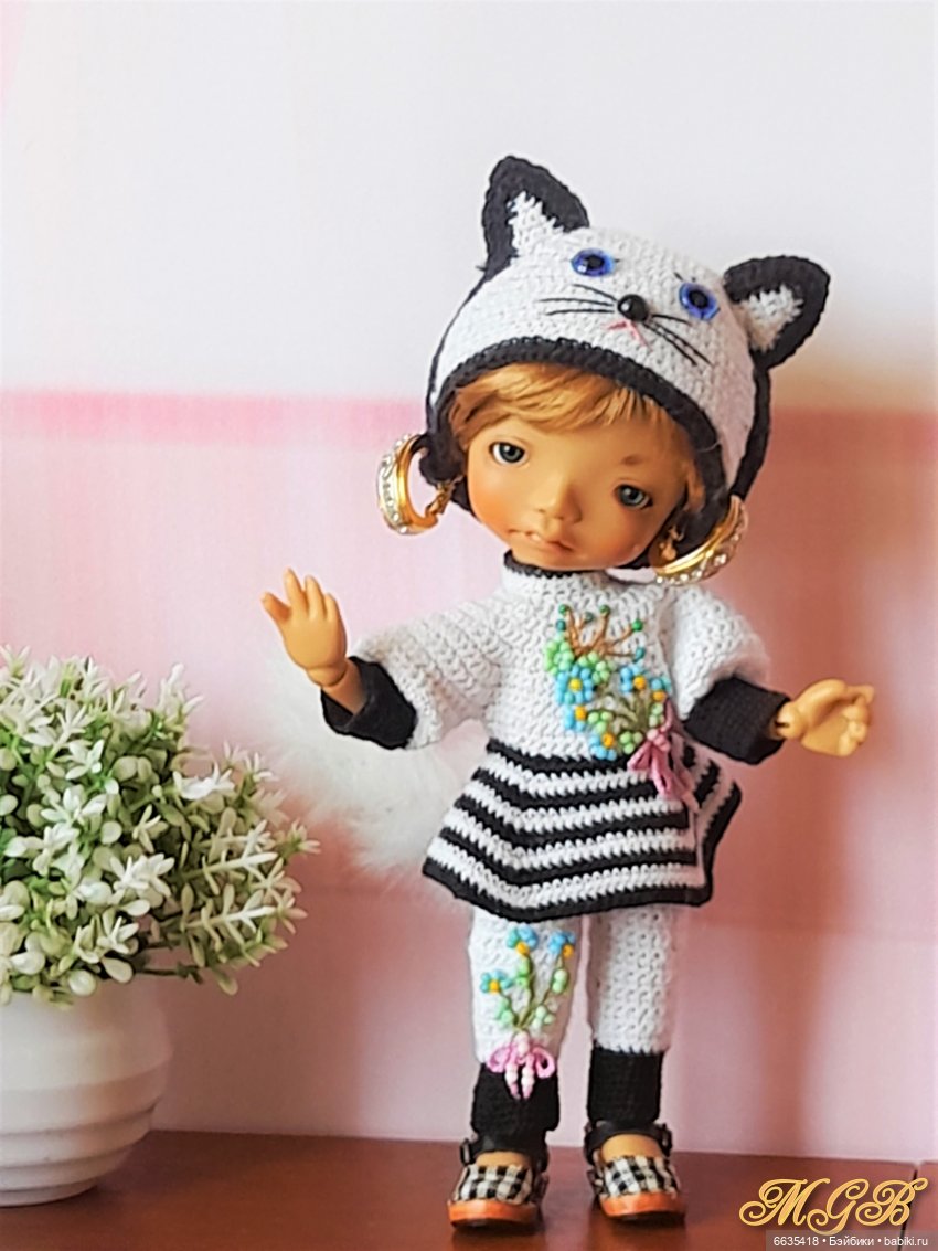Кошка - Модница — Одежда и обувь для кукол своими руками: фото
