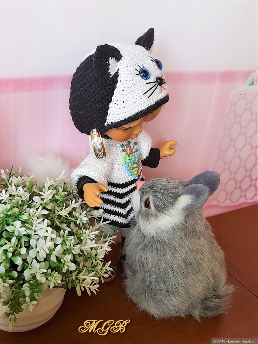 Кошка - Модница — Одежда и обувь для кукол своими руками: фото