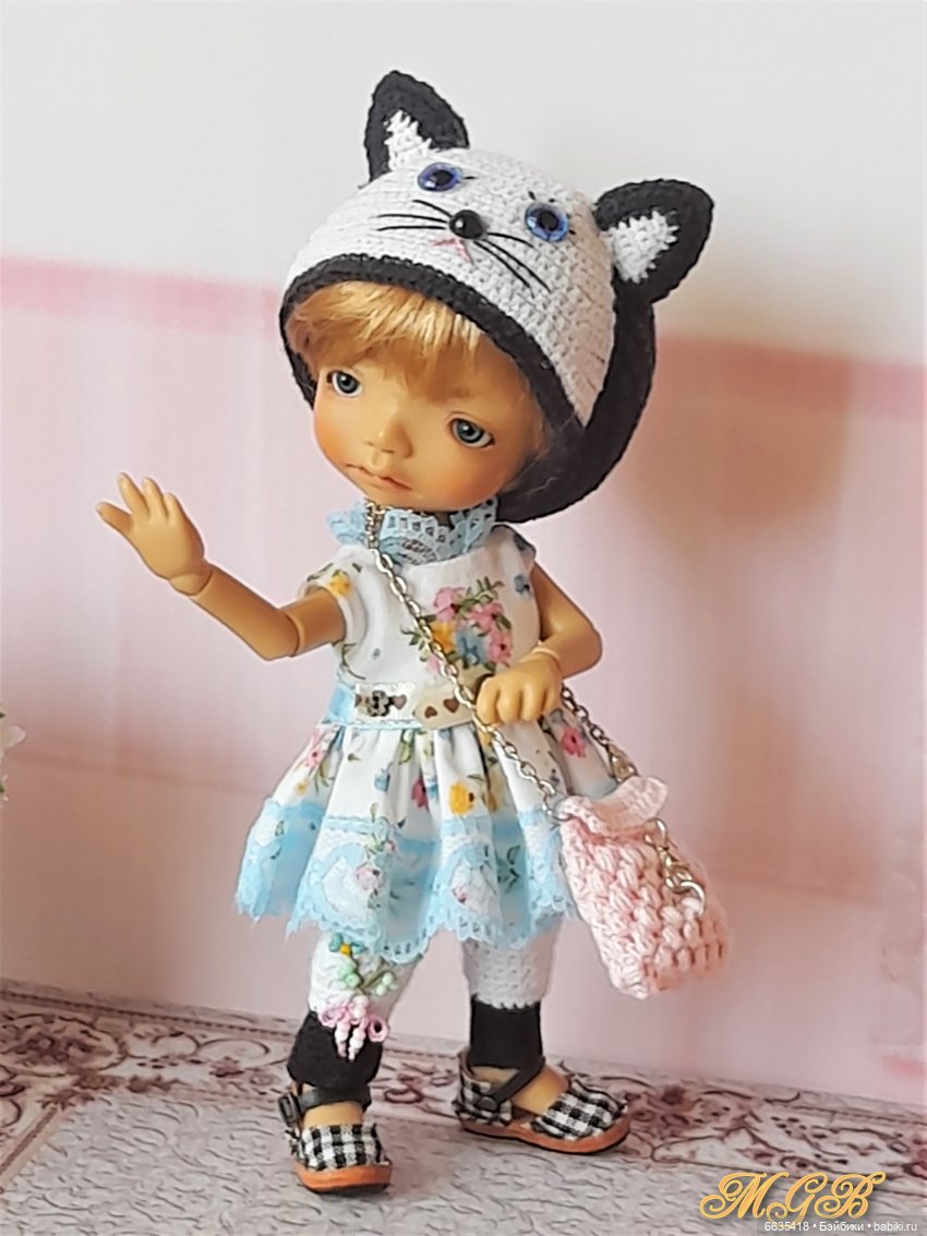 Кошка - Модница — Одежда и обувь для кукол своими руками: фото