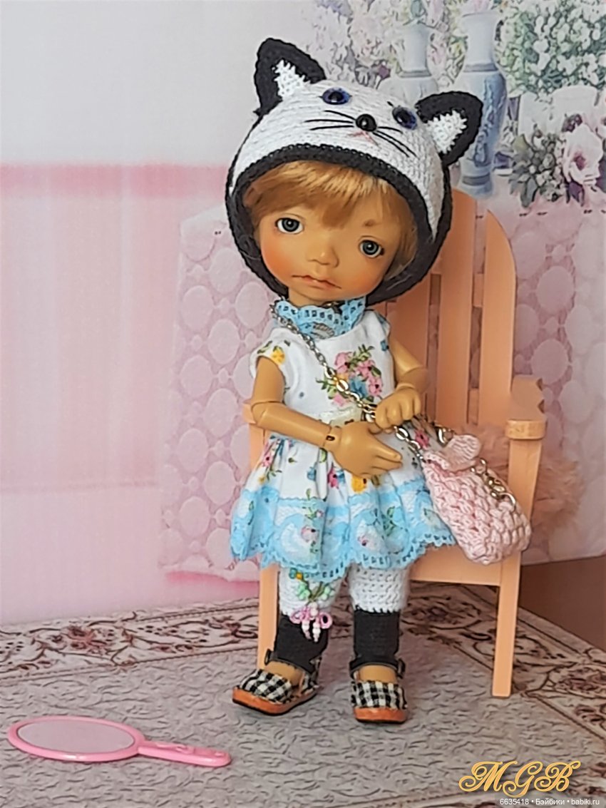 Кошка - Модница — Одежда и обувь для кукол своими руками: фото