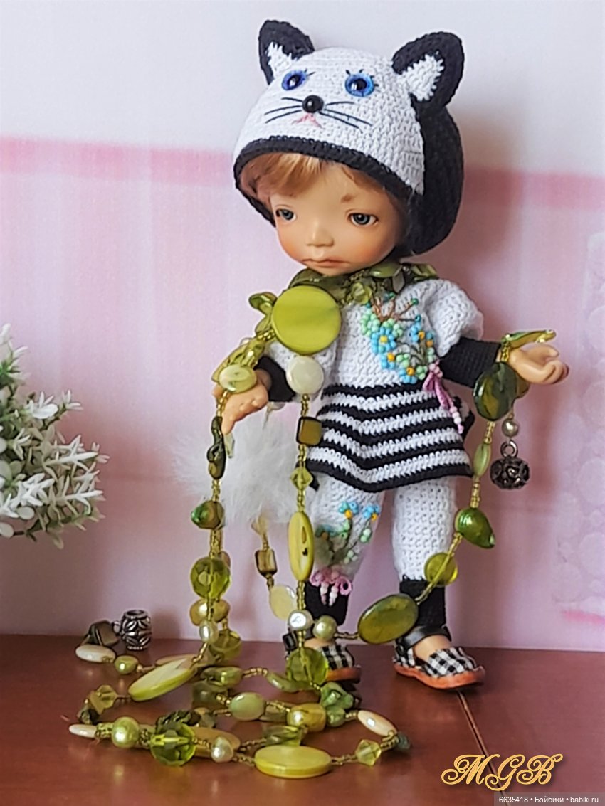 Кошка - Модница — Одежда и обувь для кукол своими руками: фото (фото 8)