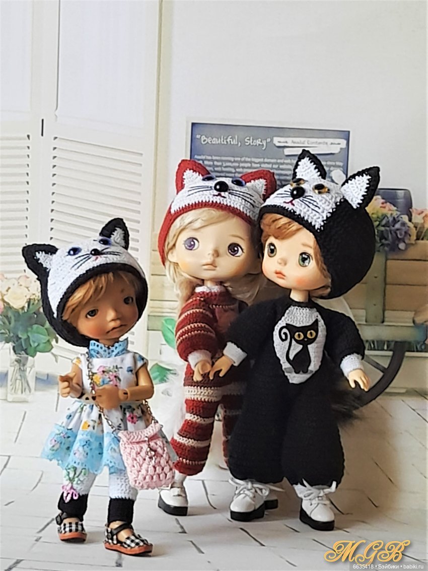 Кошка - Модница — Одежда и обувь для кукол своими руками: фото