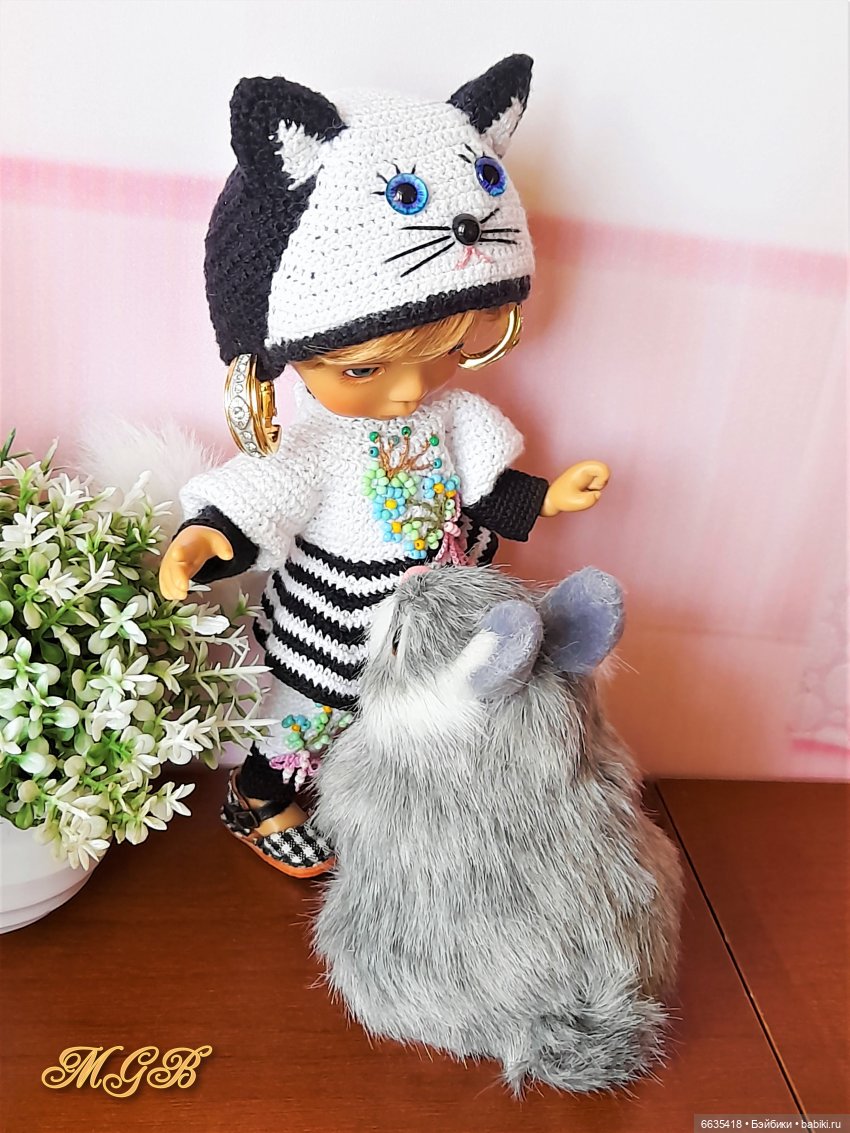Кошка - Модница — Одежда и обувь для кукол своими руками: фото