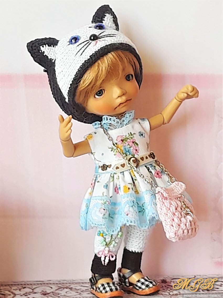 Кошка - Модница — Одежда и обувь для кукол своими руками: фото