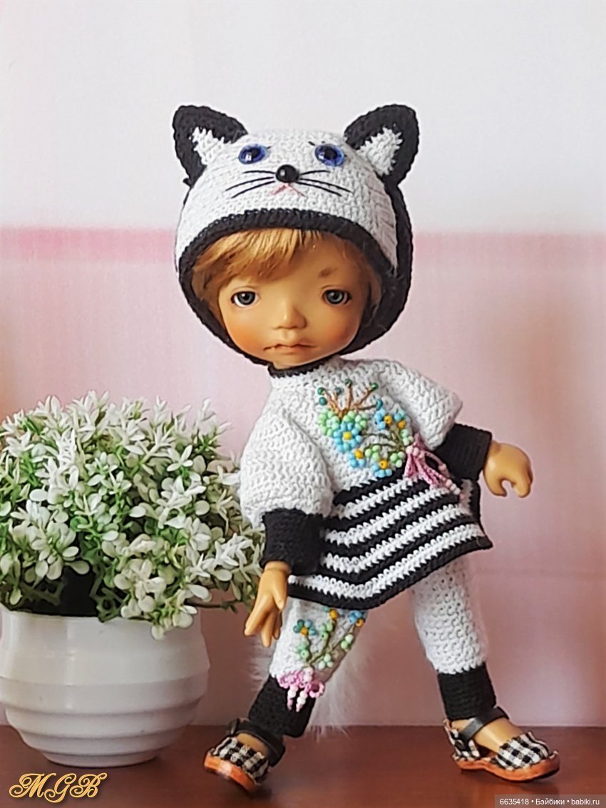 Кошка - Модница — Одежда и обувь для кукол своими руками: фото (фото 2)