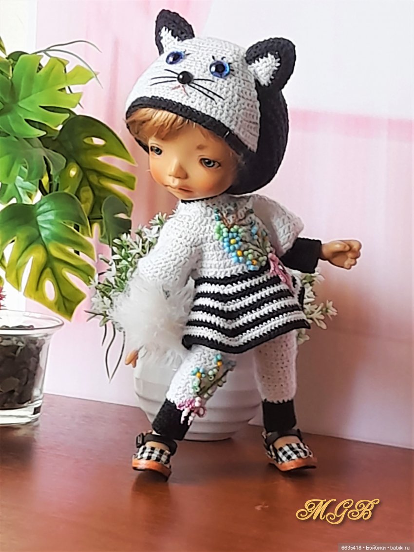 Кошка - Модница — Одежда и обувь для кукол своими руками: фото (фото 5)