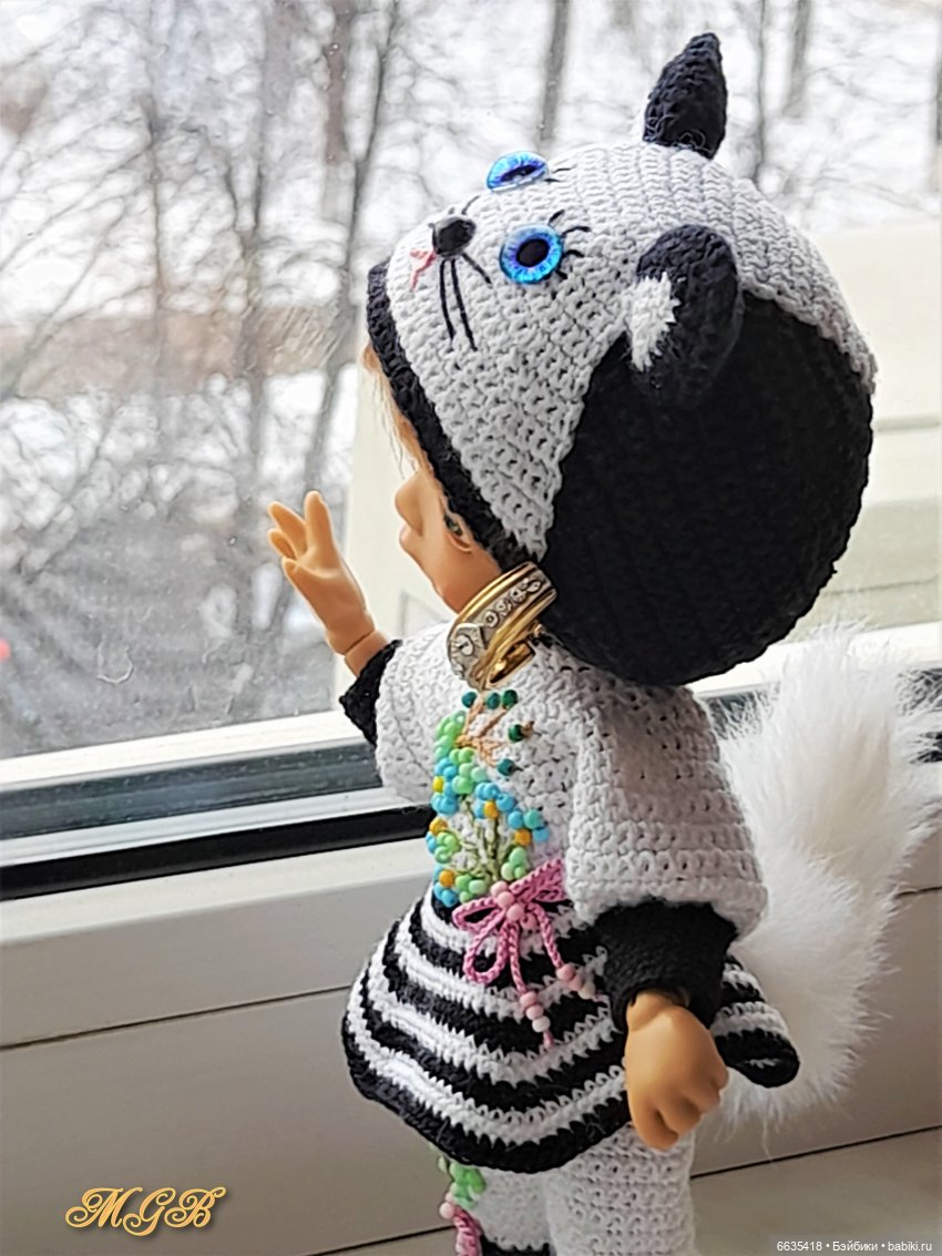 Кошка - Модница — Одежда и обувь для кукол своими руками: фото