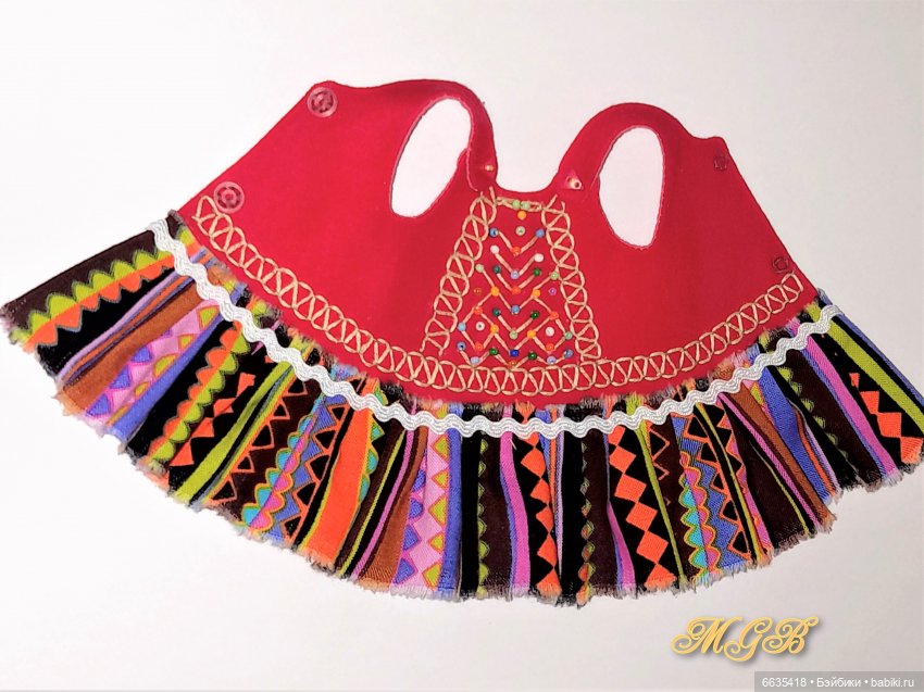 МК « Шьём русские сарафаны для своих кукол». 2 модели в одном МК