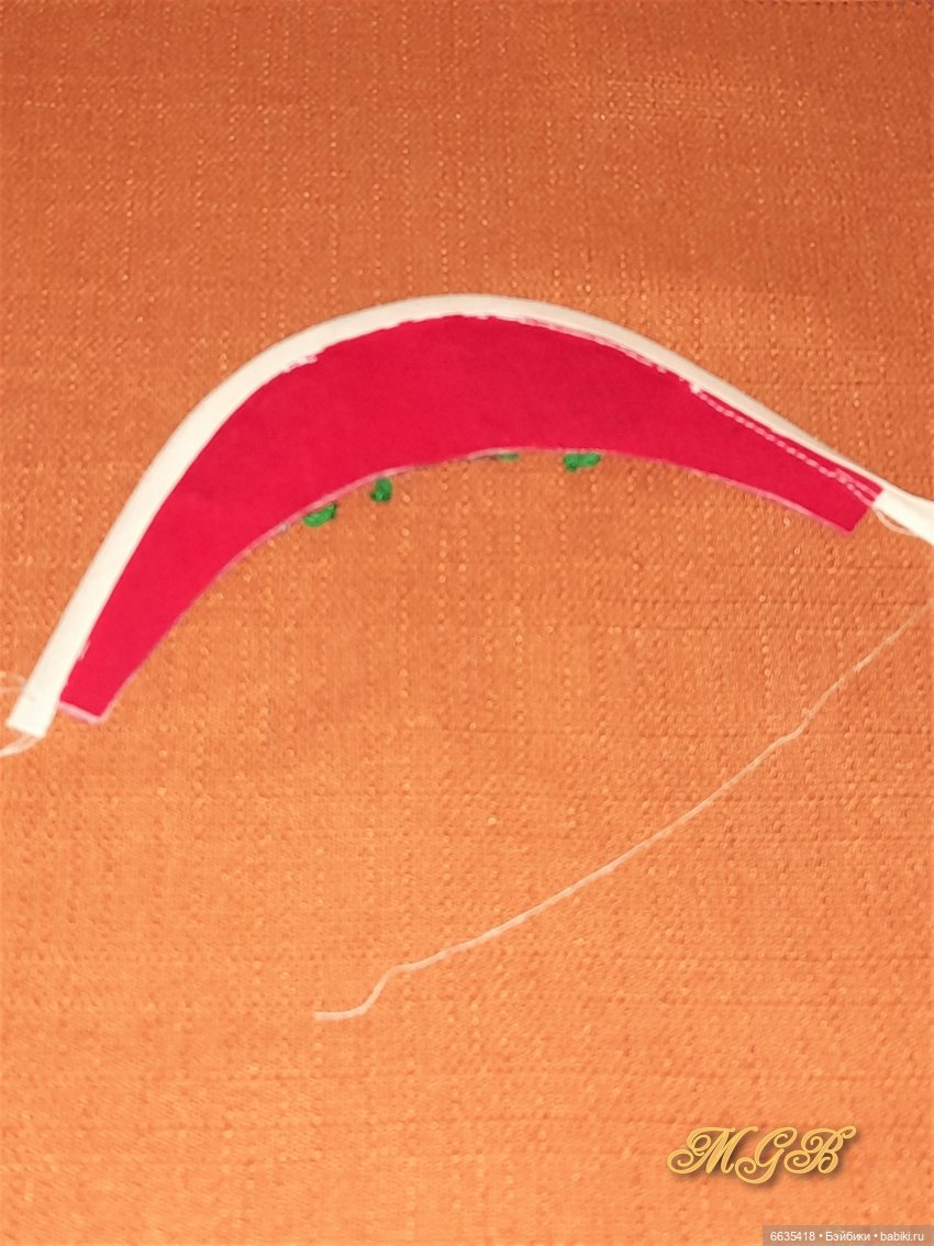 МК: Как сшить кокошник на шапочке для куклы (2 модели)