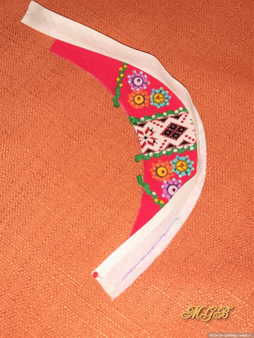 МК: Как сшить кокошник на шапочке для куклы (2 модели)