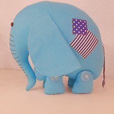 Мастер-класс «Голубой слоненок»