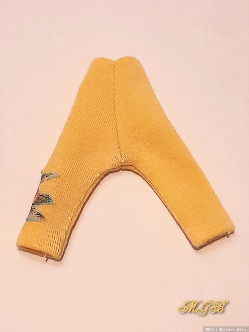 МК «Шьём штанишки на кукол Obitsu 11»