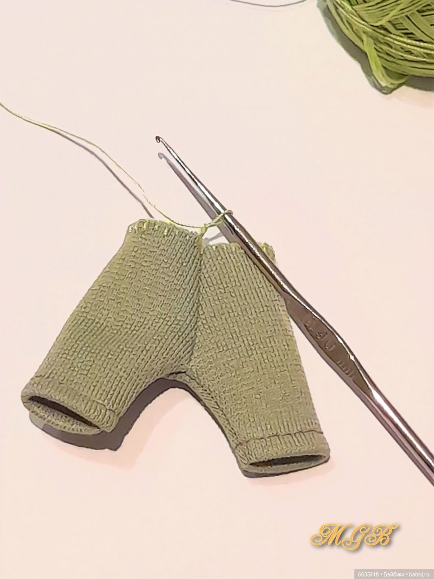 МК «Шьём штанишки на кукол Obitsu 11»