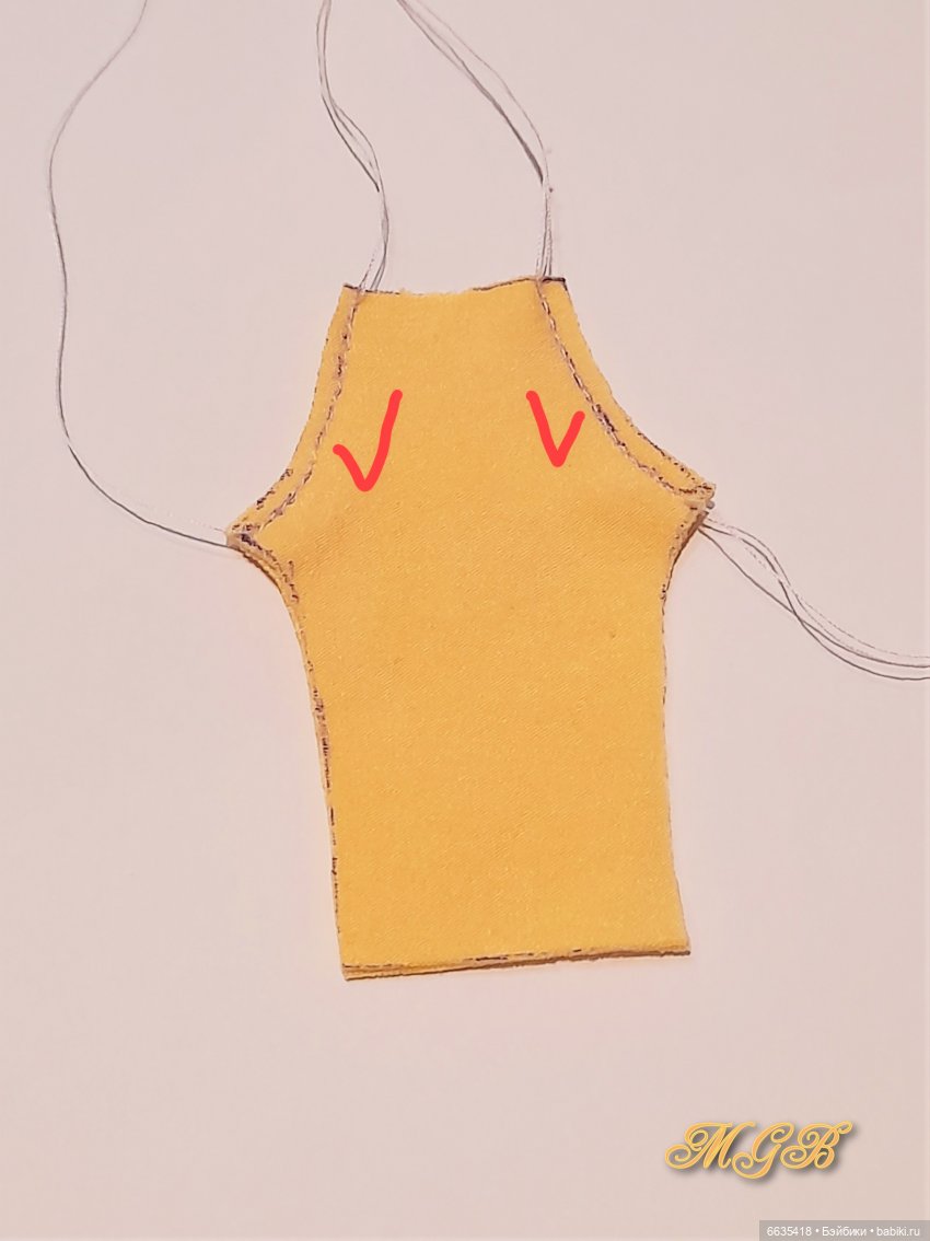 МК «Шьём штанишки на кукол Obitsu 11»