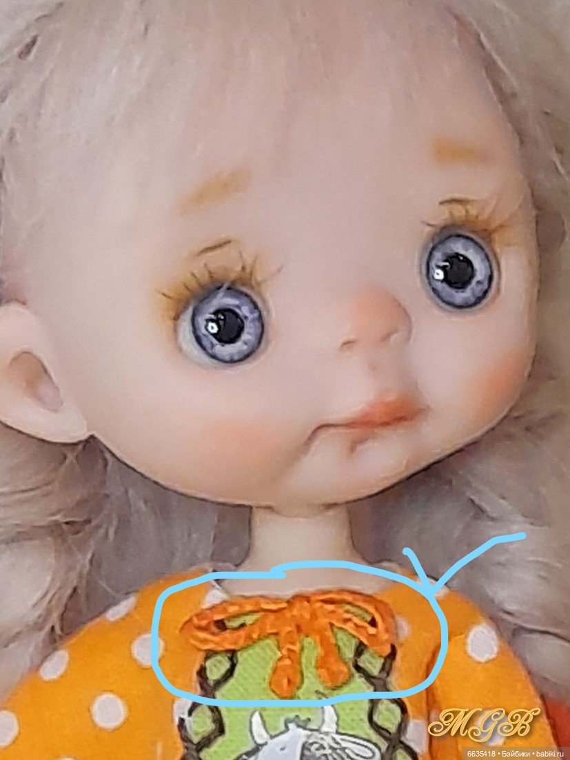 МК «Шьём штанишки на кукол Obitsu 11»