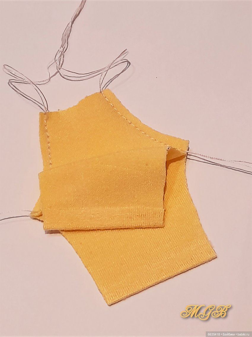 МК «Шьём штанишки на кукол Obitsu 11»