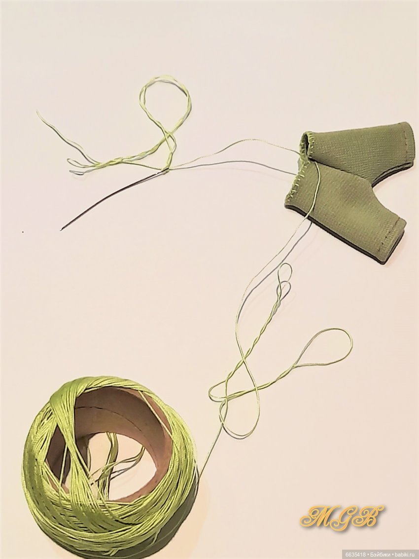 МК «Шьём штанишки на кукол Obitsu 11»