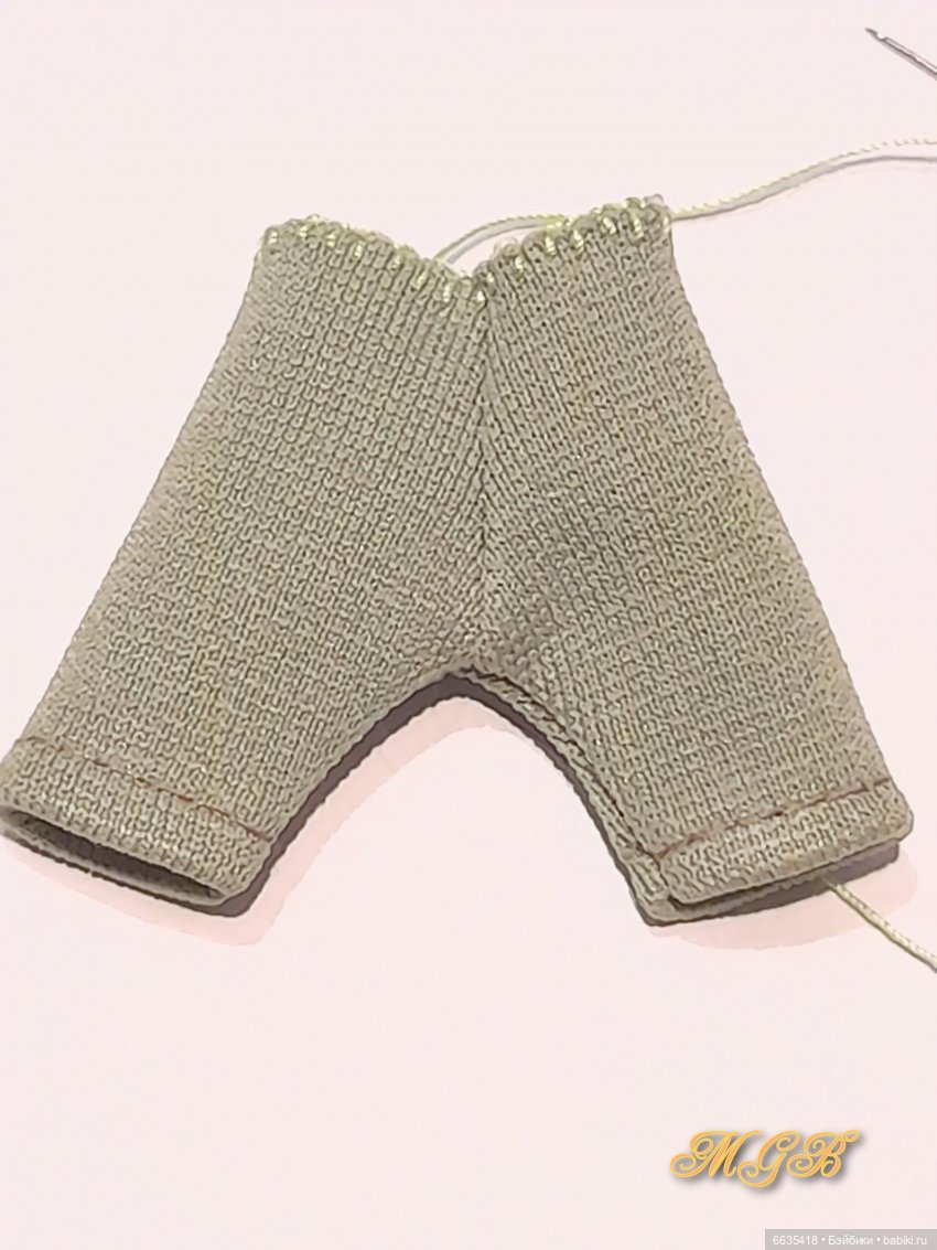 МК «Шьём штанишки на кукол Obitsu 11»