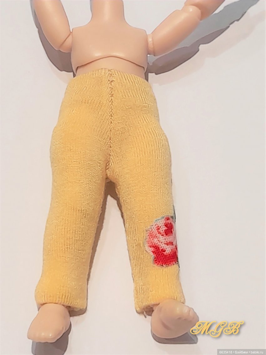 МК «Шьём штанишки на кукол Obitsu 11»