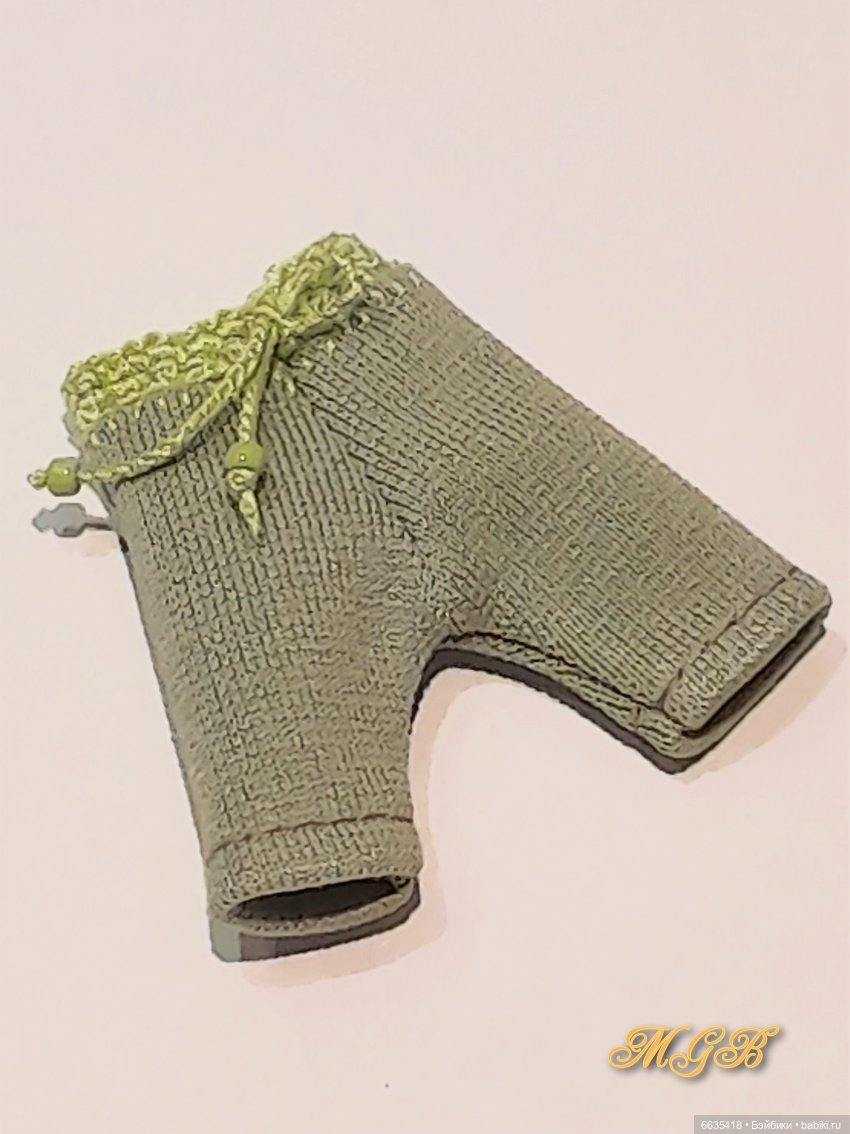 МК «Шьём штанишки на кукол Obitsu 11»