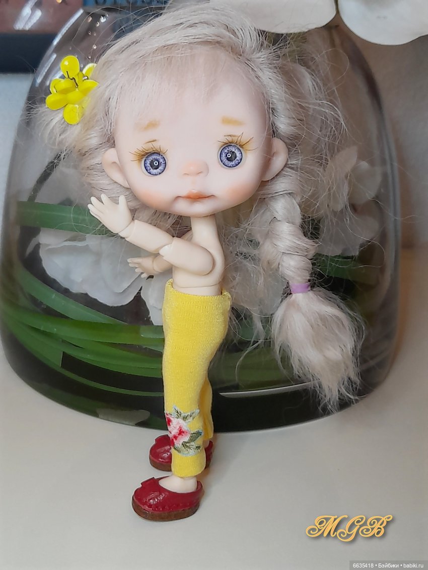 МК «Шьём штанишки на кукол Obitsu 11» (фото 8)