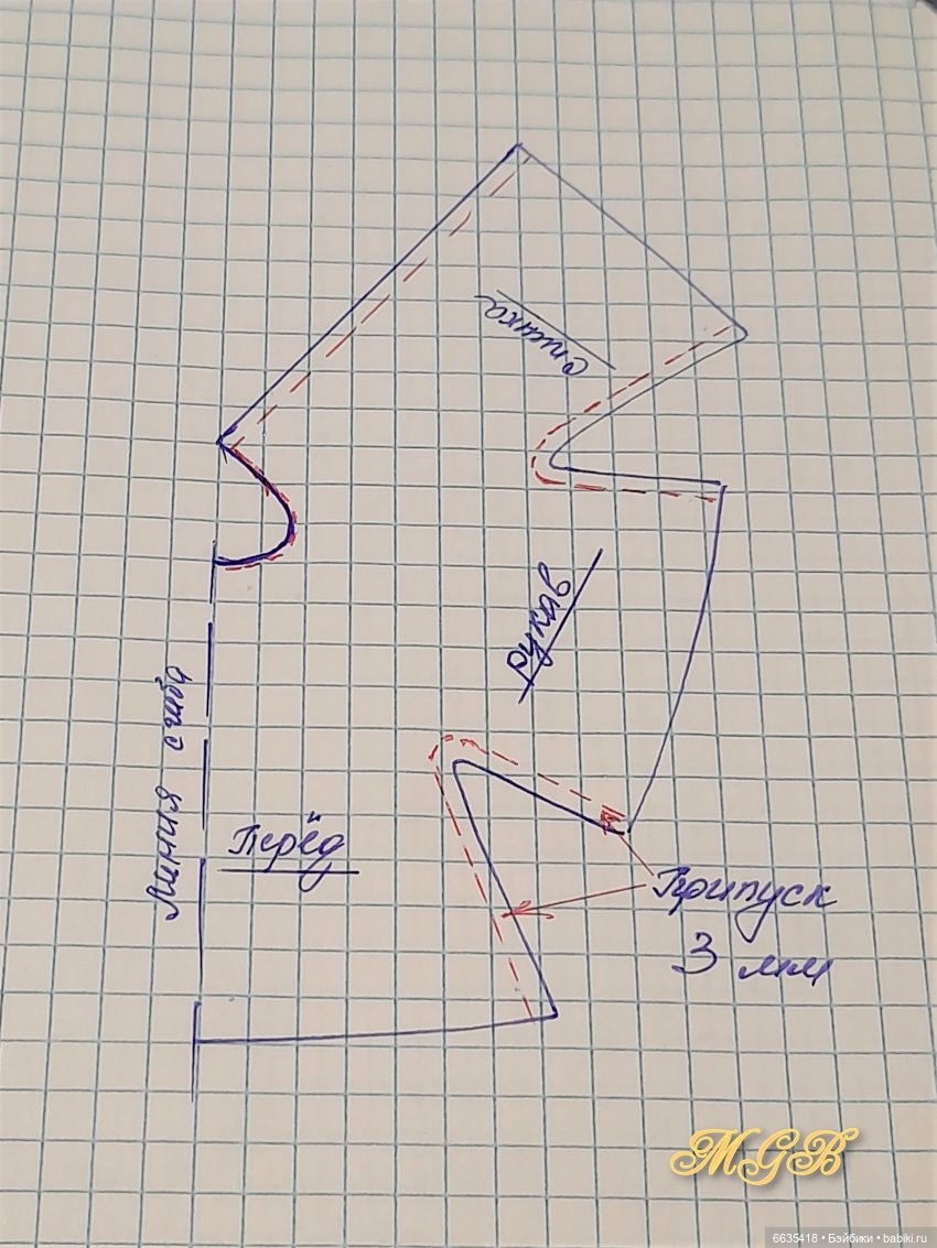 МК «Шьём платьице на куклу Obitsu 11»