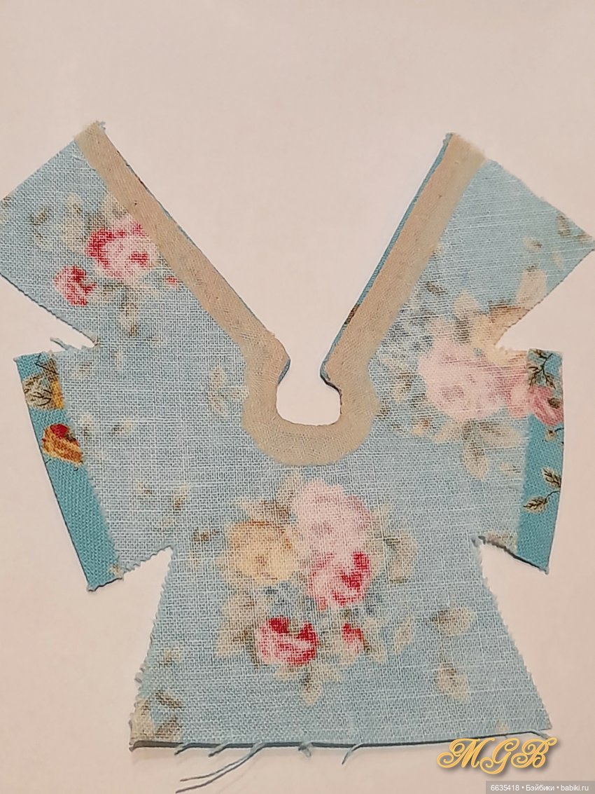 МК «Шьём платьице на куклу Obitsu 11»