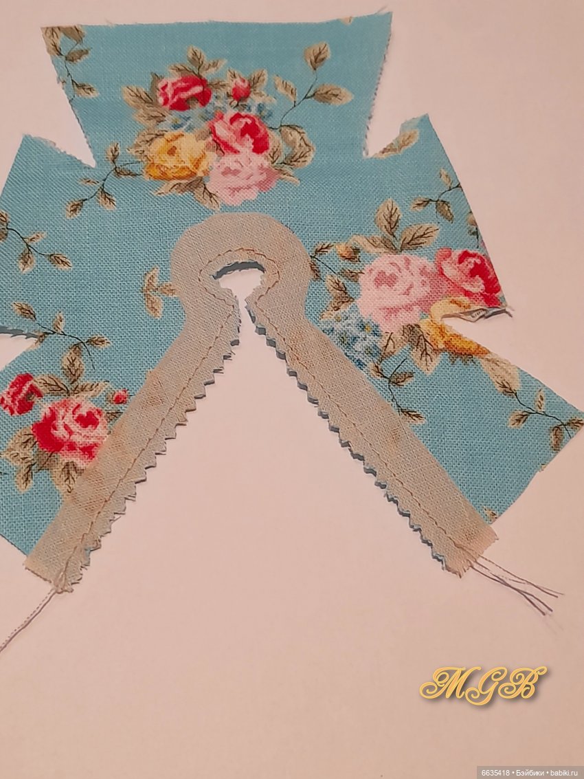 МК «Шьём платьице на куклу Obitsu 11» (фото 10)