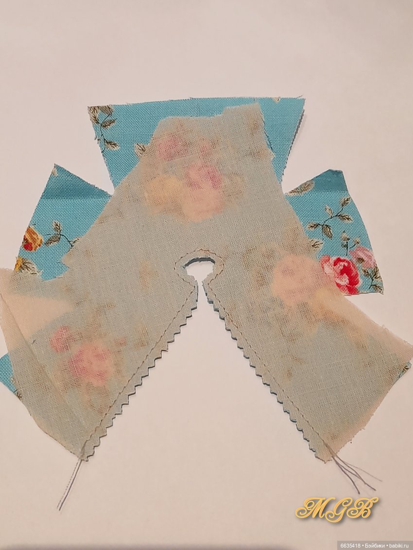 МК «Шьём платьице на куклу Obitsu 11» (фото 9)