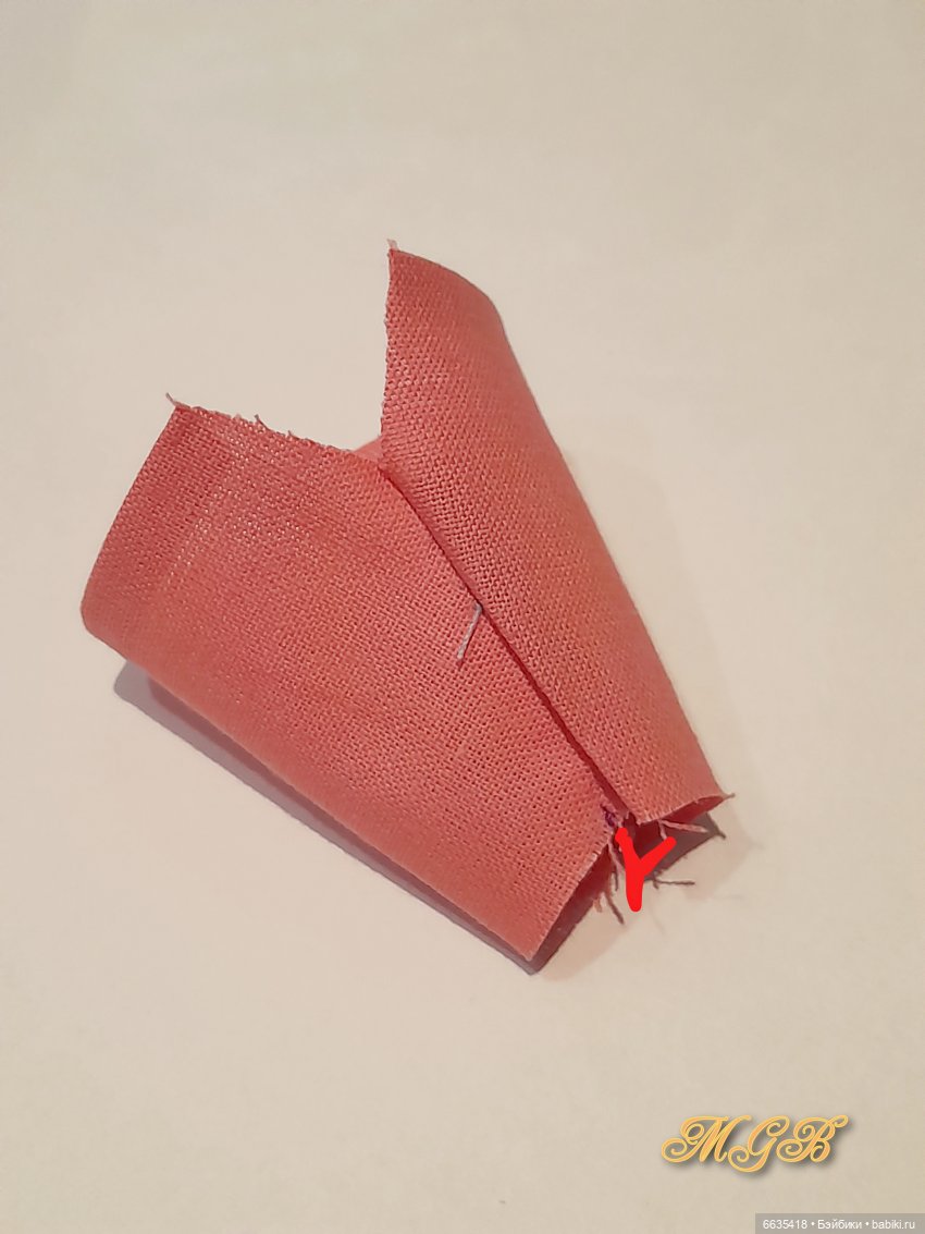 МК «Шьём брючки с притачным поясом для кукол Obitsu 11» (фото 8)