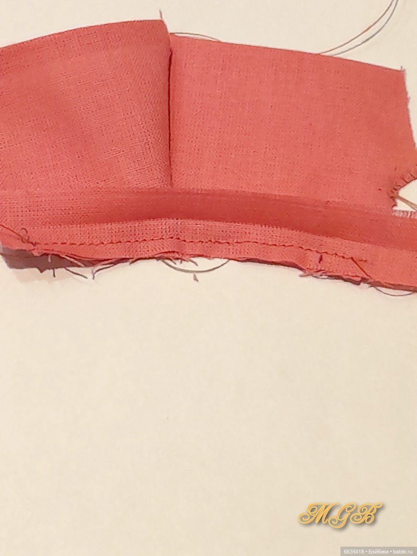 МК «Шьём брючки с притачным поясом для кукол Obitsu 11»