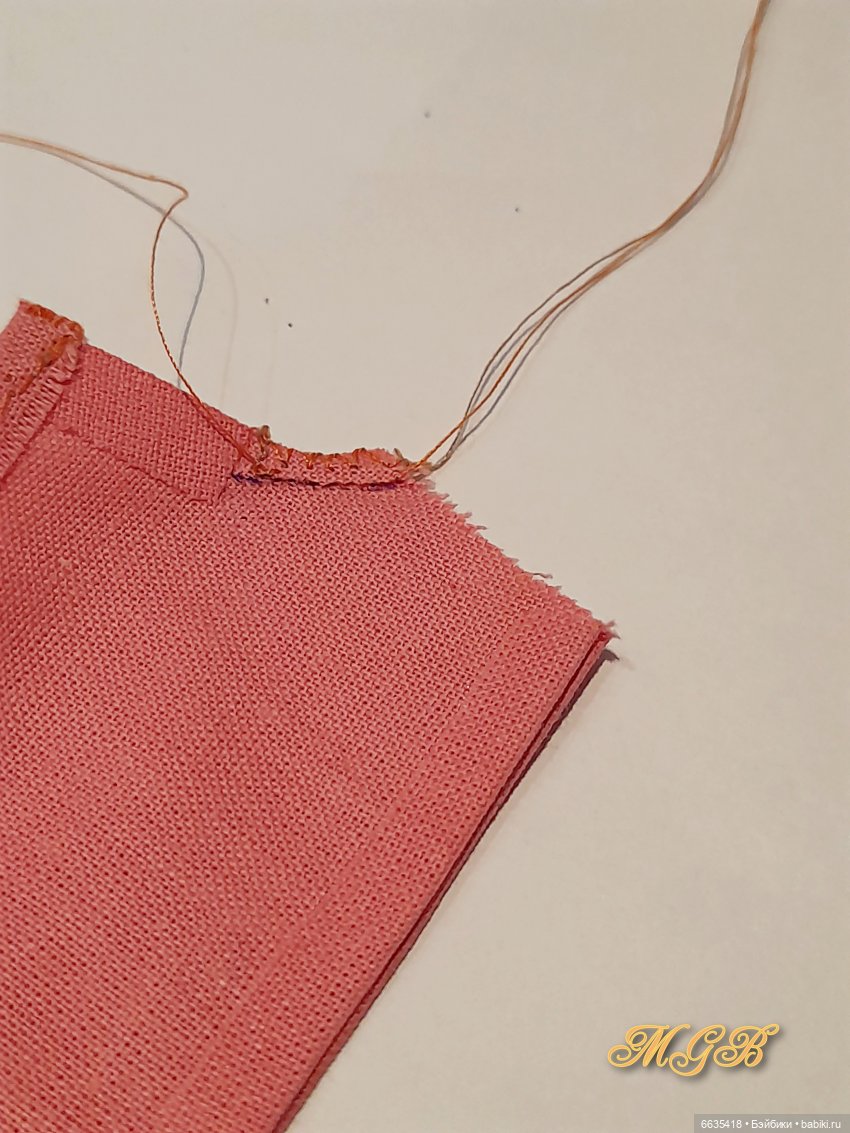 МК «Шьём брючки с притачным поясом для кукол Obitsu 11»