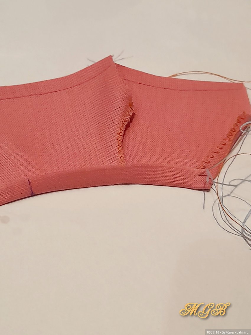 МК «Шьём брючки с притачным поясом для кукол Obitsu 11»