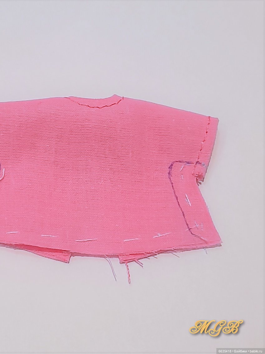 МК «Два варианта пошива топов для кукол Obitsu 11»