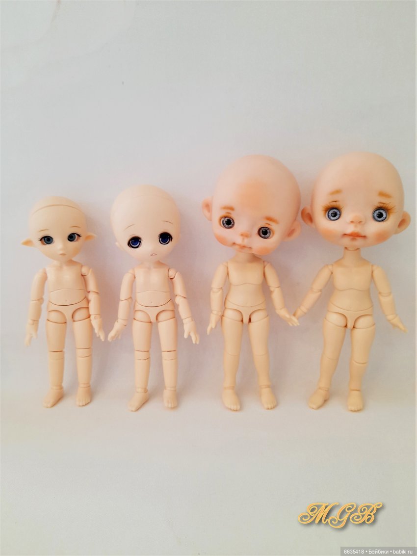 Обитсу 11 или YMY — Куклы и тела Obitsu 11 (Ob11): гибриды